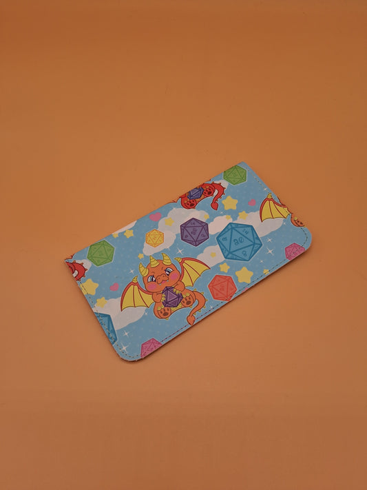 dice dragons checkbook cover