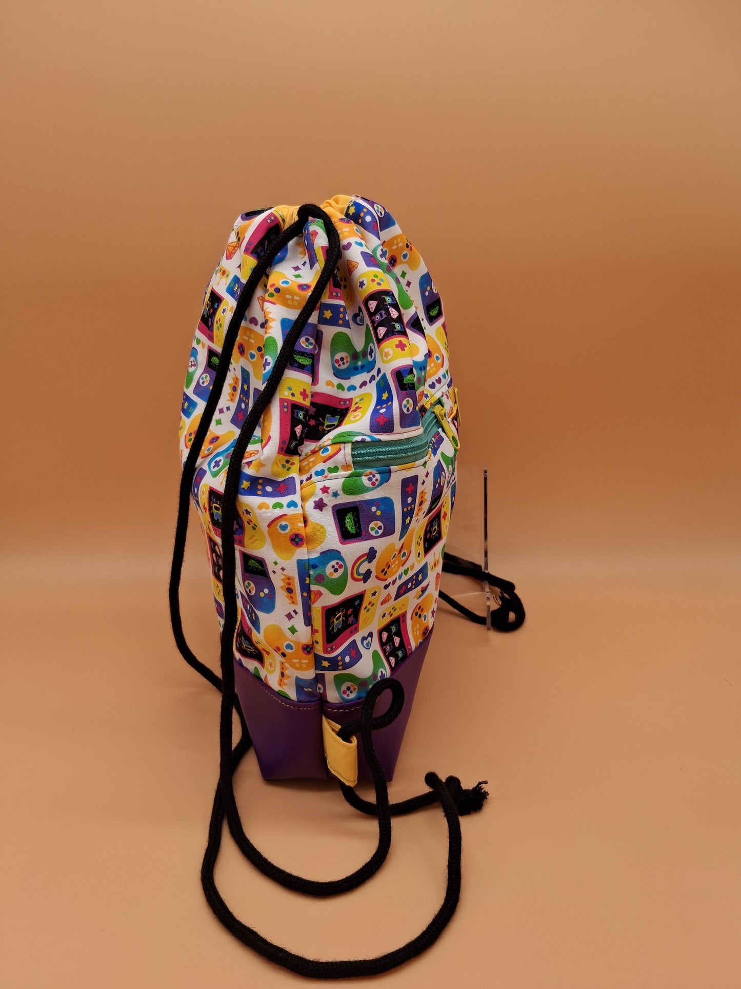 cutie gaming drawstring backpack