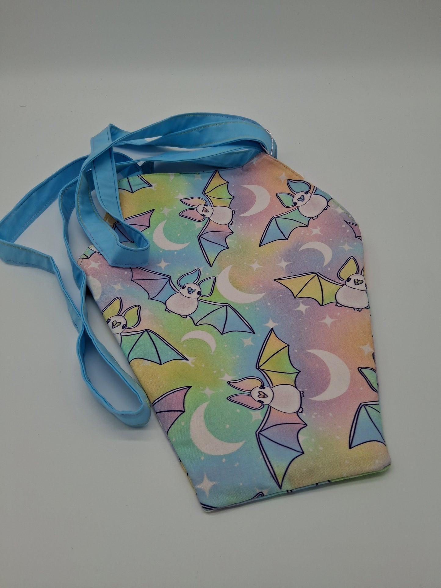 pastel bats v. 3 coffin tote
