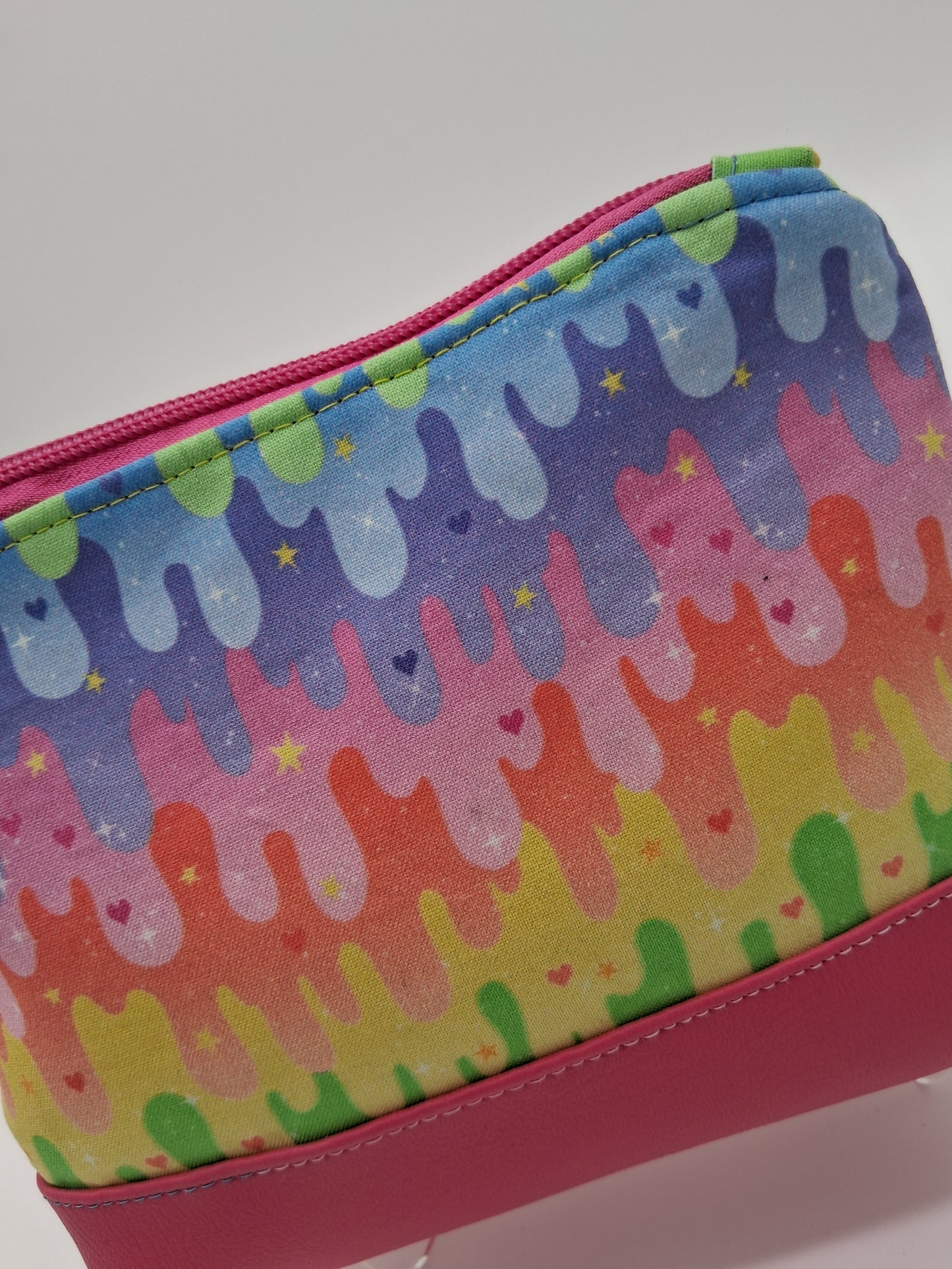 pastel rainbow slime v. 2 boxy pouch