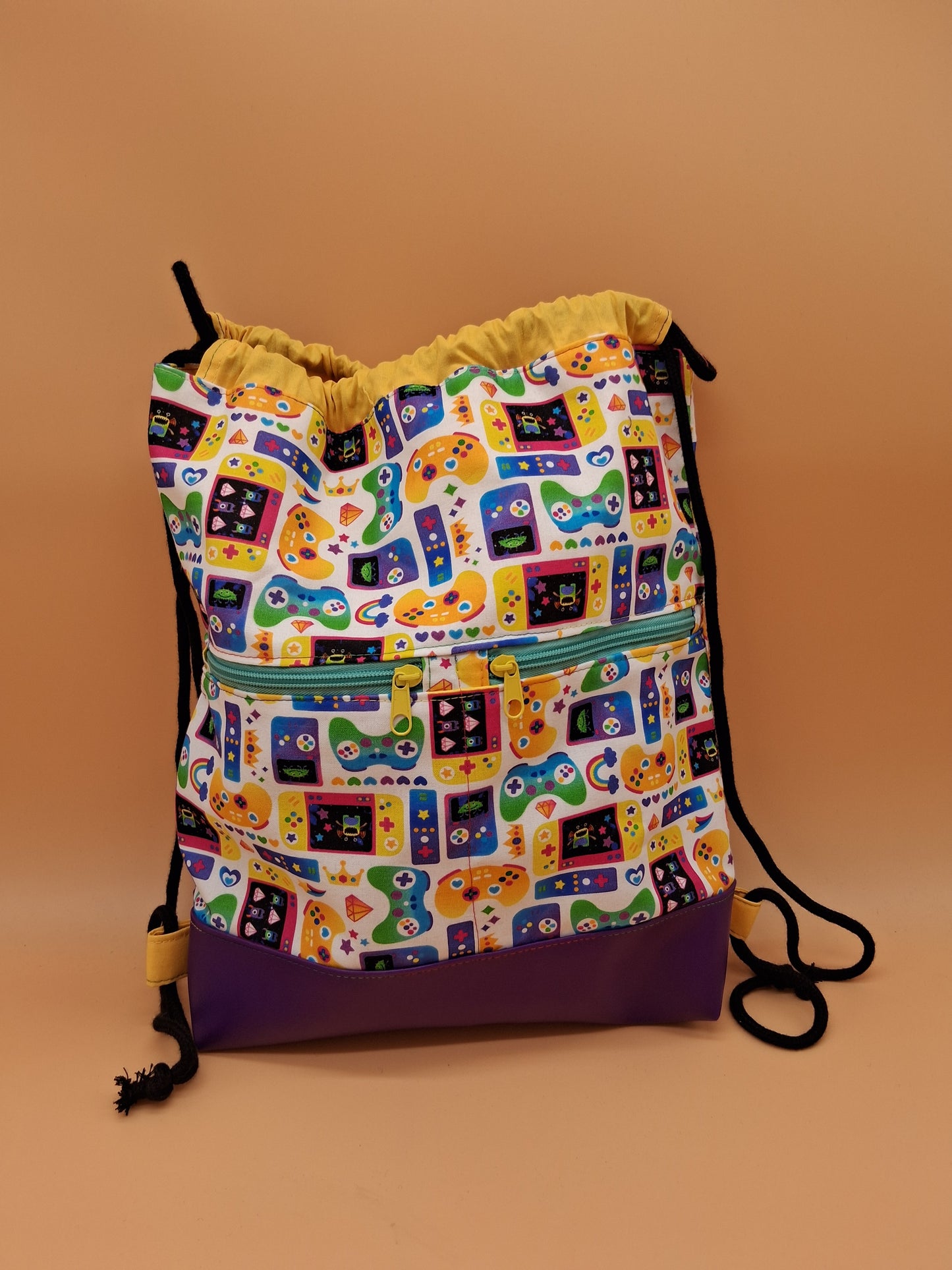 cutie gaming drawstring backpack