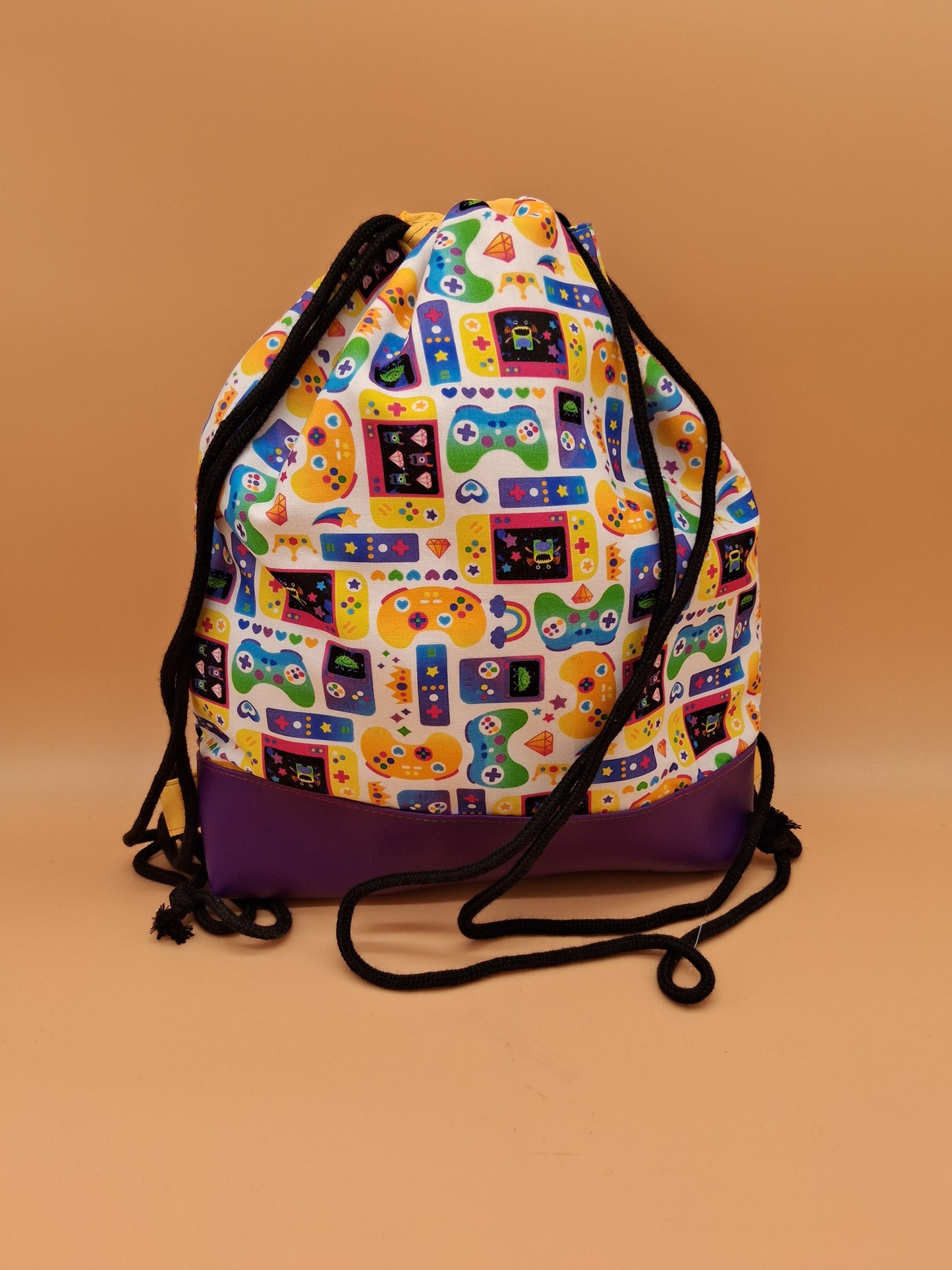 cutie gaming drawstring backpack