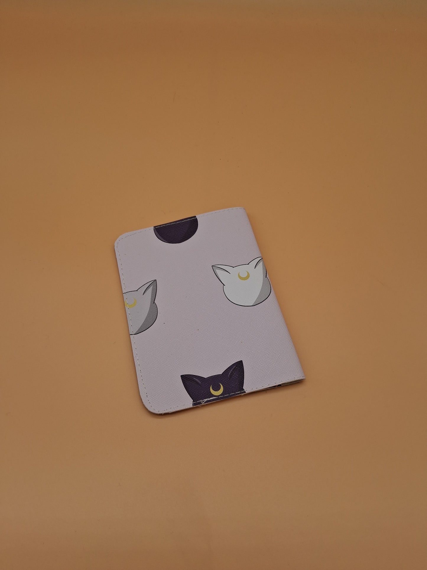 moon cats passport holder