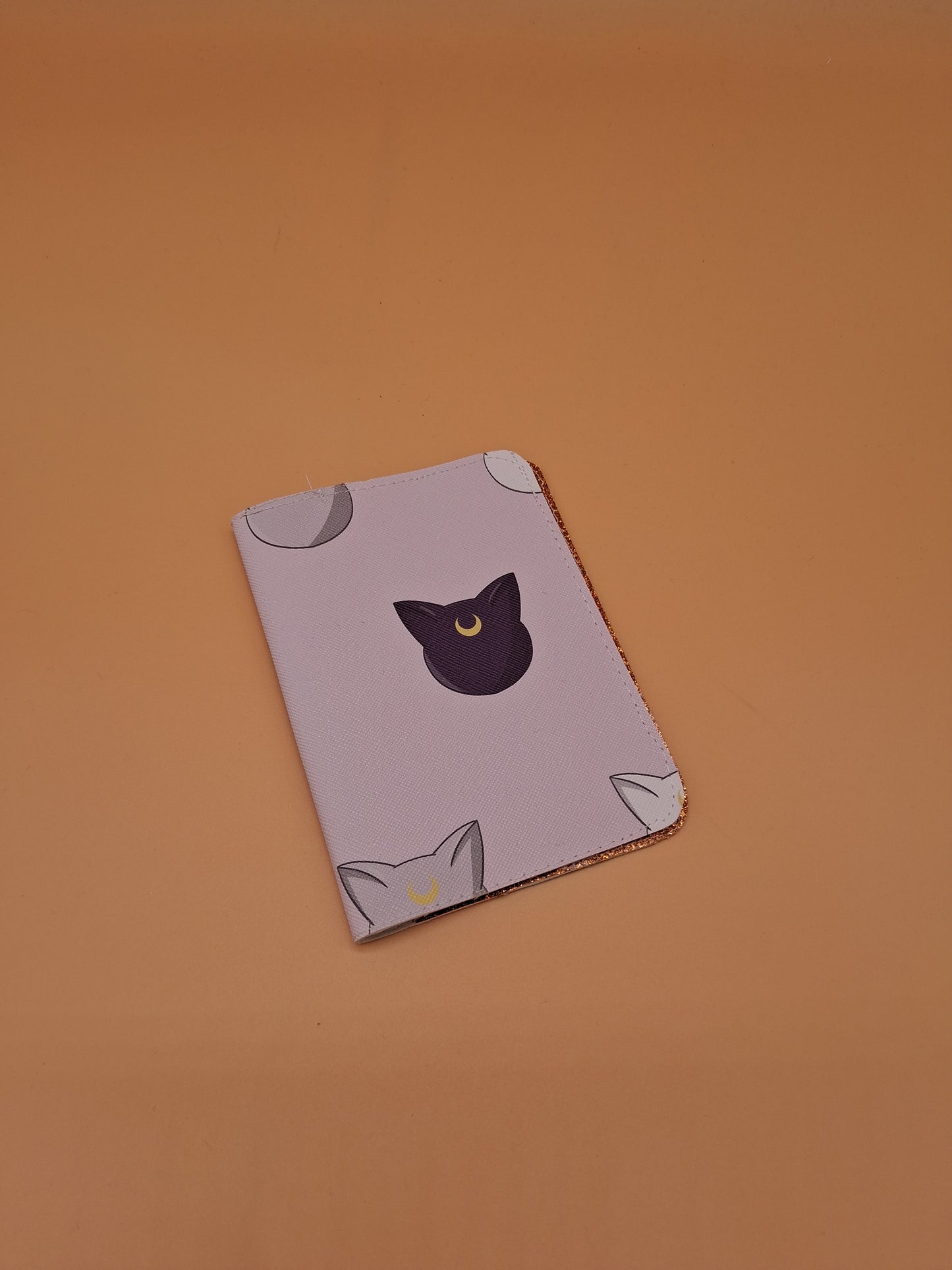 moon cats passport holder