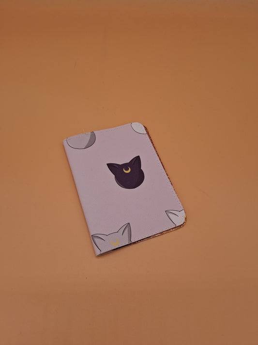 moon cats passport holder