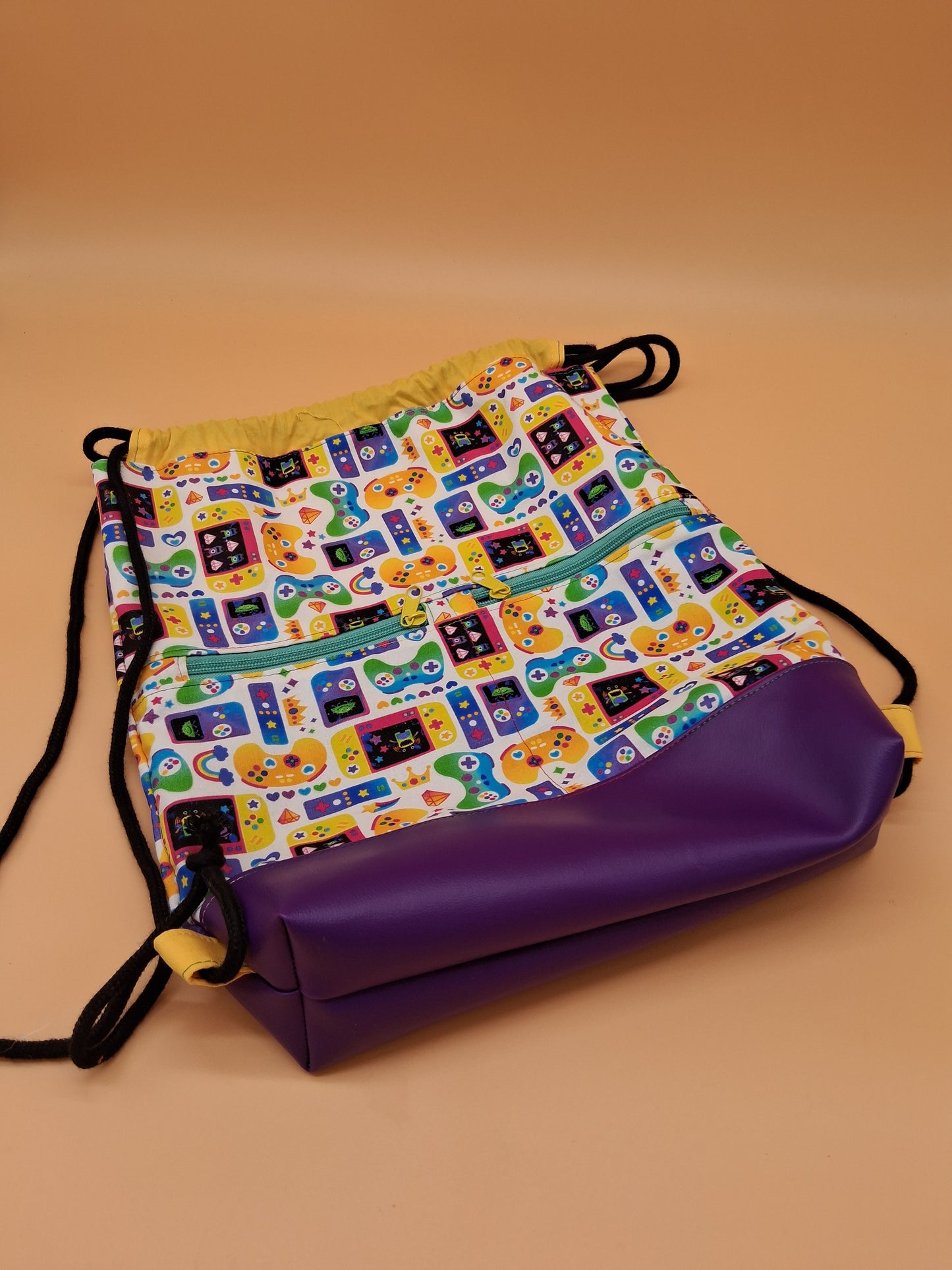 cutie gaming drawstring backpack