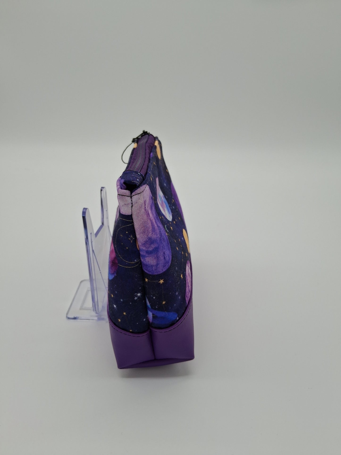 deep space purple v. 2 boxy pouch
