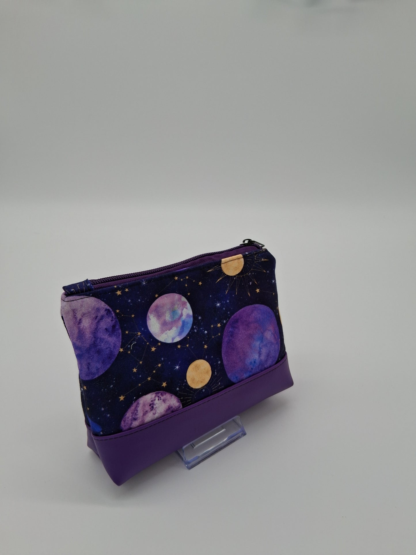 deep space purple v. 2 boxy pouch