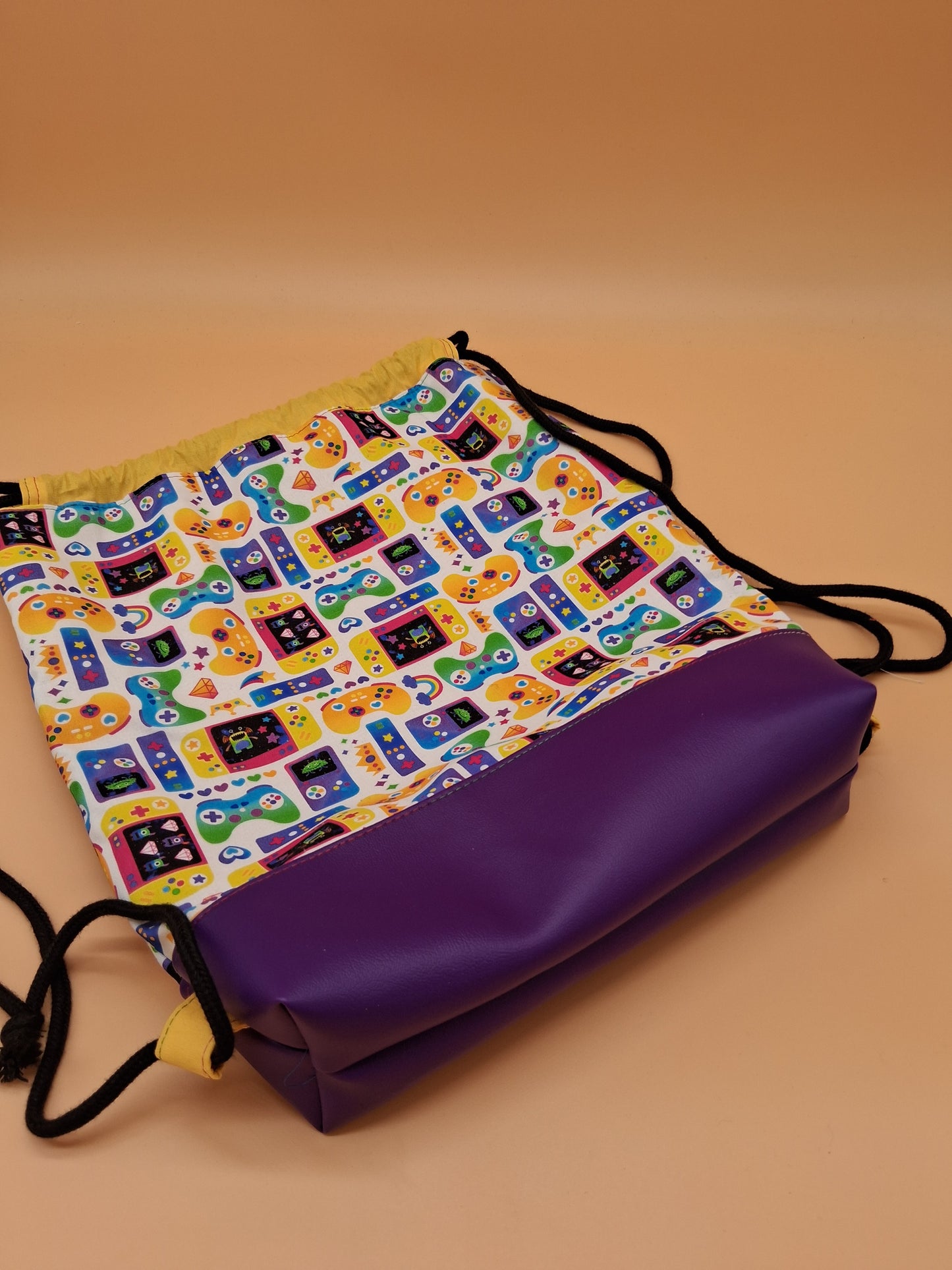 cutie gaming drawstring backpack