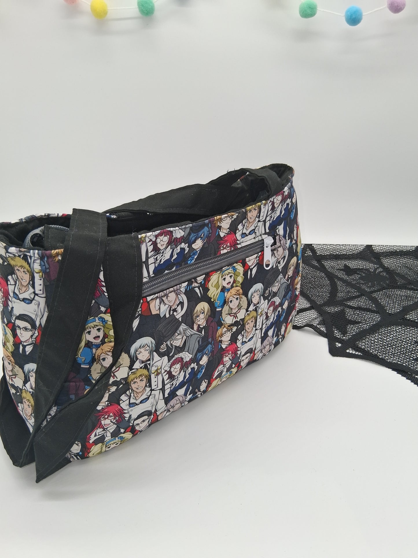 dark waitstaff Peony shoulder bag