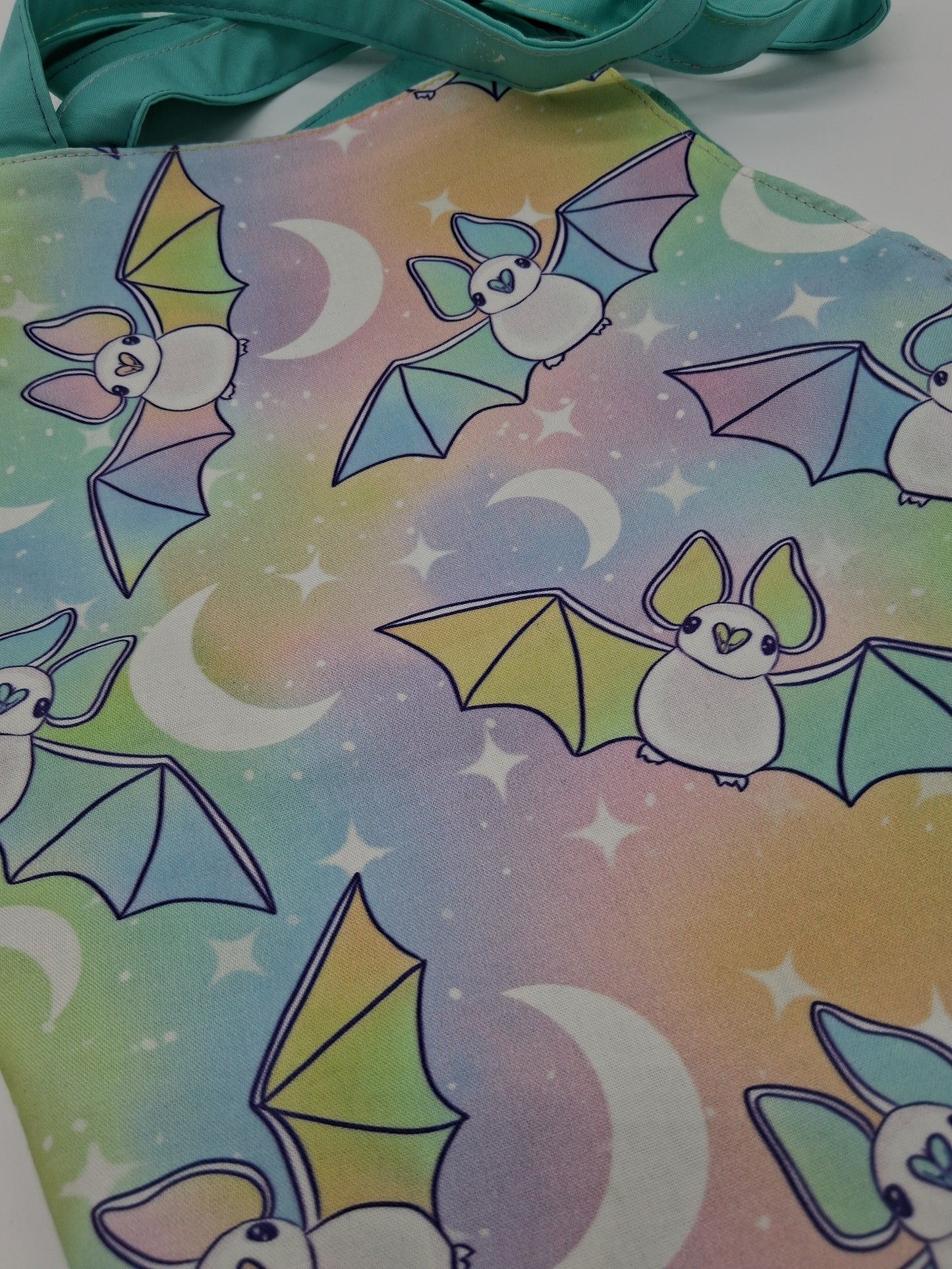 pastel bats v. 4 coffin tote