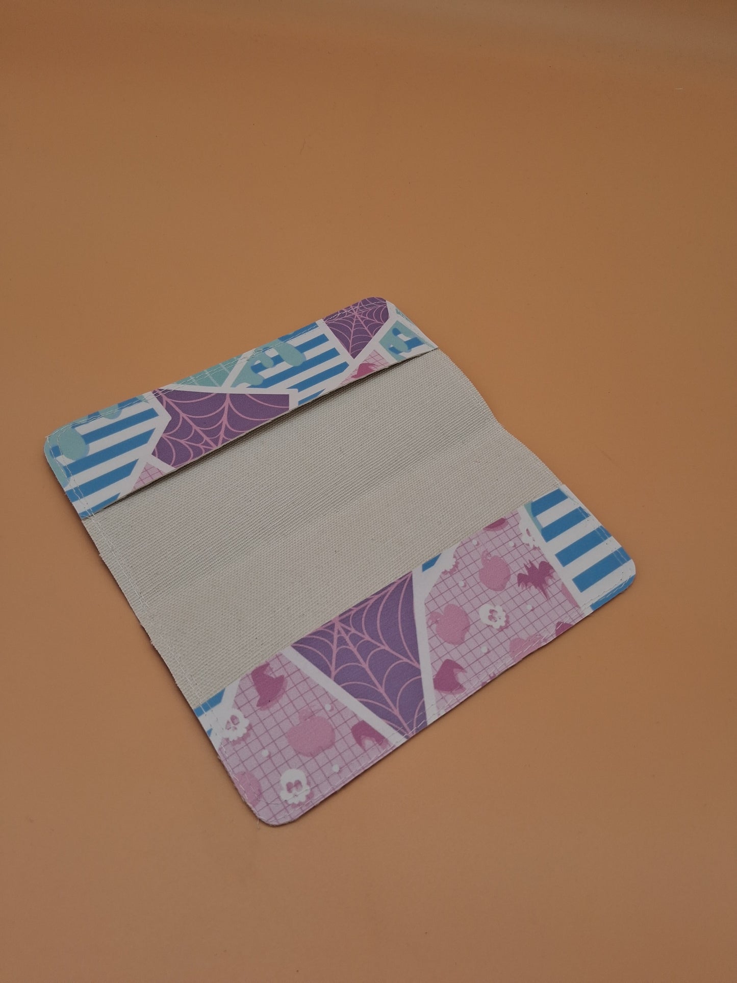 pastel spookiness checkbook cover