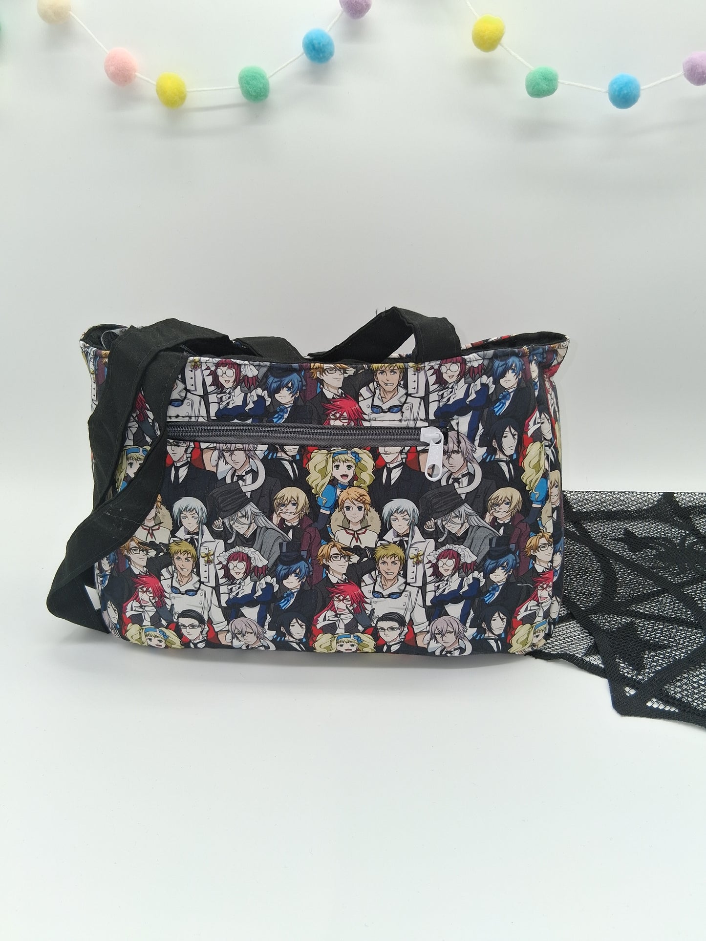 dark waitstaff Peony shoulder bag