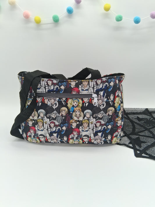 dark waitstaff Peony shoulder bag