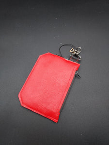 red Forget-me-not wallet