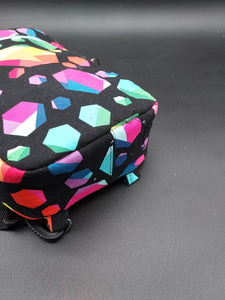 rainbow geo Lotus sling bag