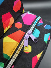 Load image into Gallery viewer, rainbow geo Lotus sling bag