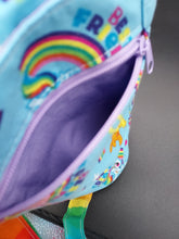Load image into Gallery viewer, rainbow besties Hyacinth water bottle carrier
