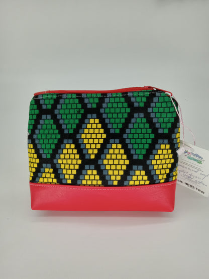 honeycomb ankara v. 1 boxy pouch