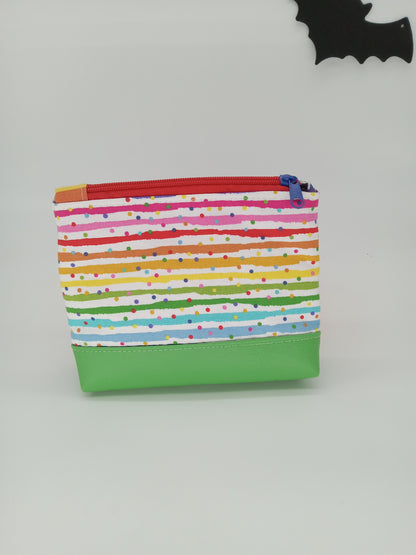 sprinkles and stripes v. 1  boxy pouch