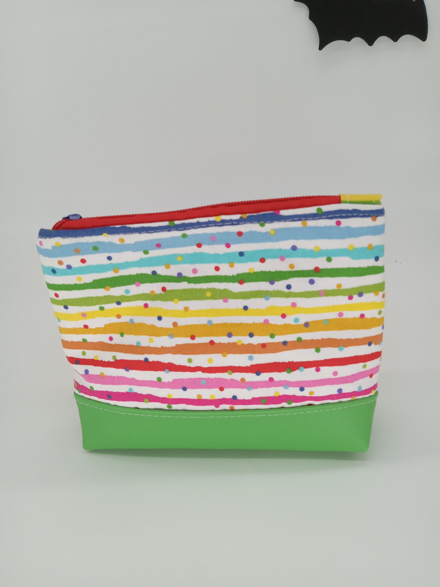 sprinkles and stripes v. 1  boxy pouch