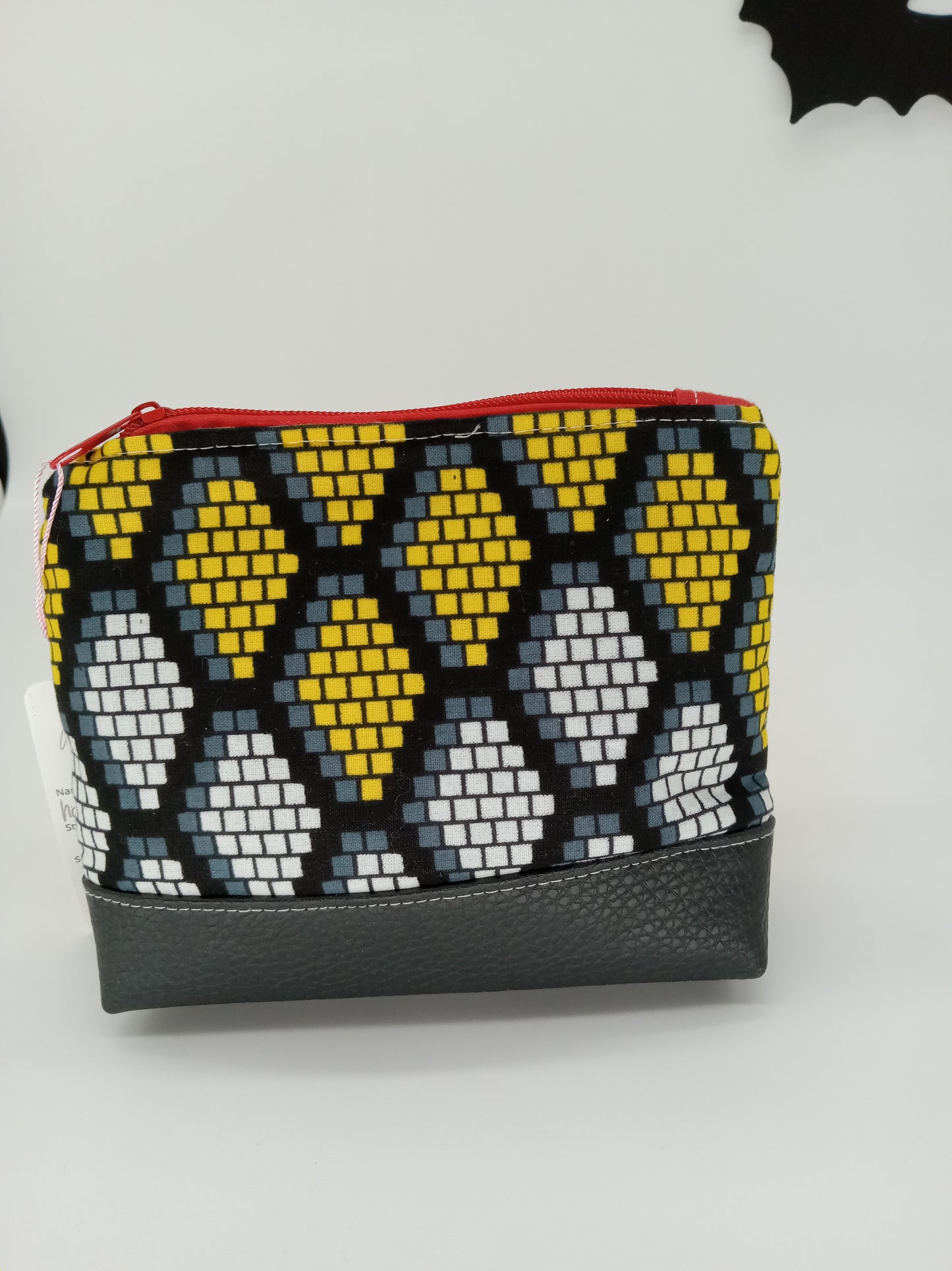 honeycomb ankara v. 3 boxy pouch