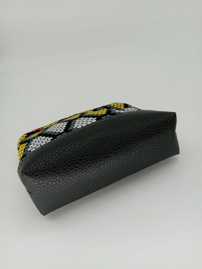 honeycomb ankara v. 3 boxy pouch