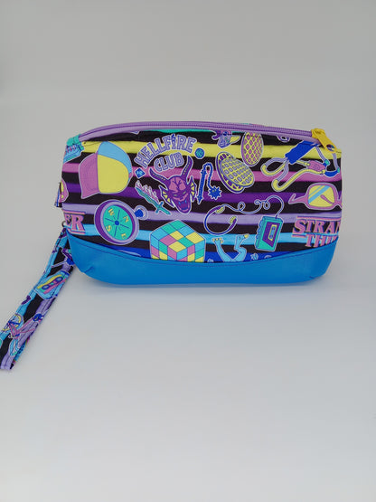 80s nostalgia Clematis wristlet