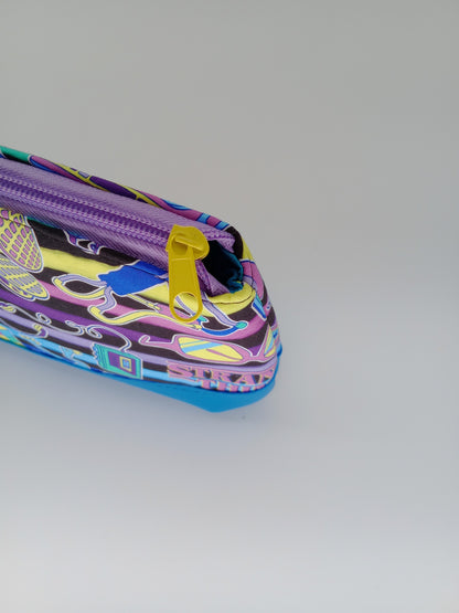 80s nostalgia Clematis wristlet