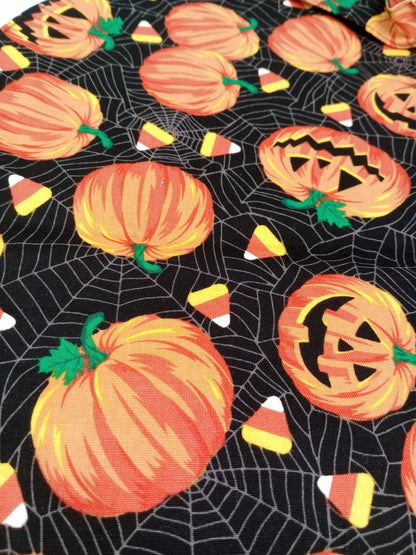 candy corn and jacks coffin tote