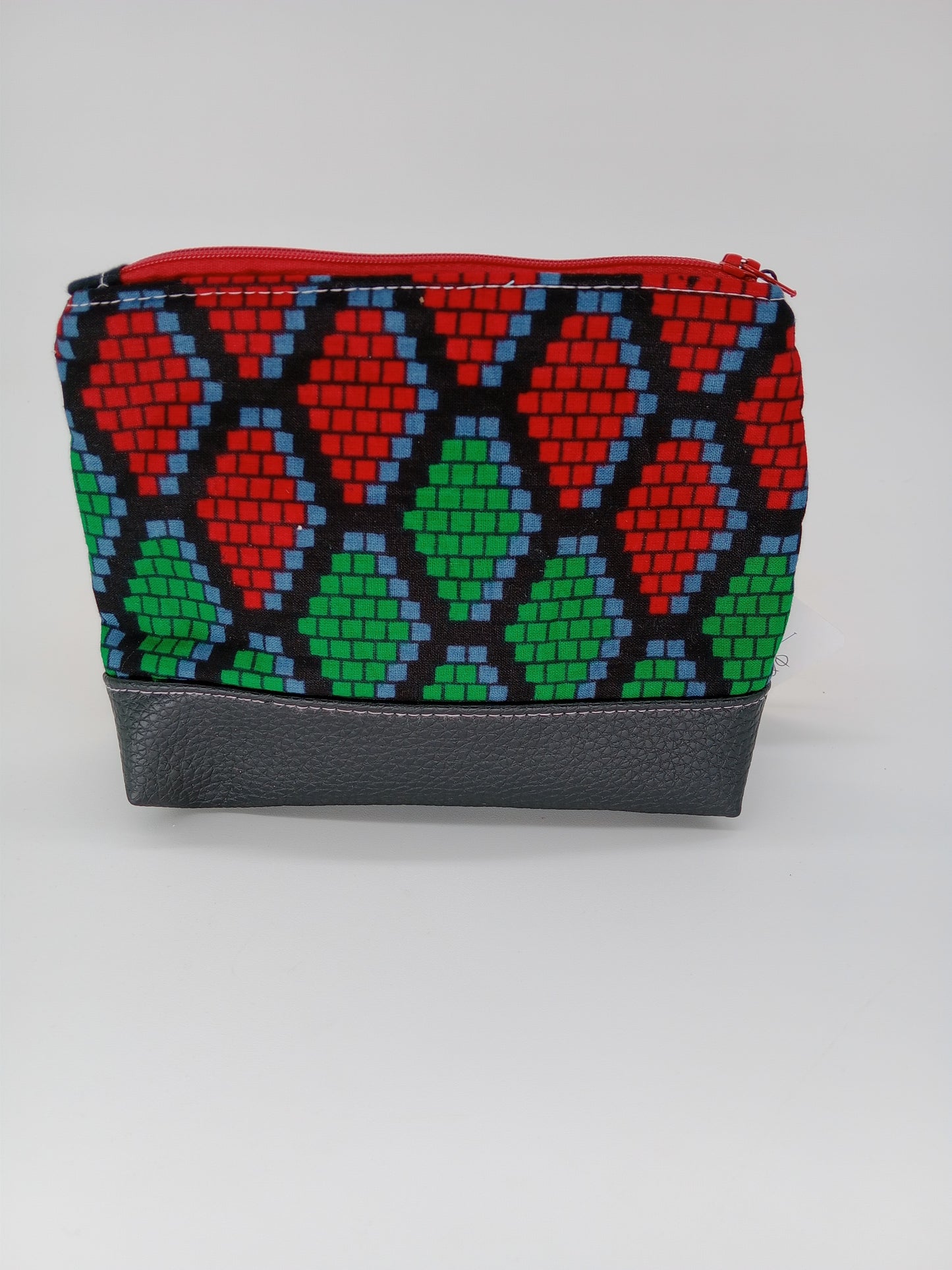 honeycomb ankara v. 5 boxy pouch