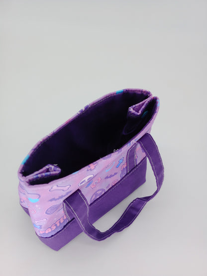 pastel goth lavender v. 2 mini tote