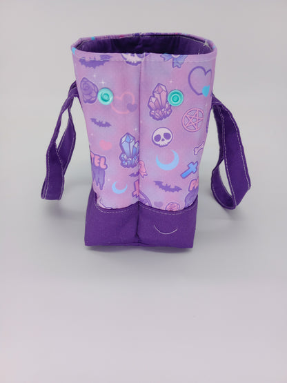 pastel goth lavender v. 2 mini tote