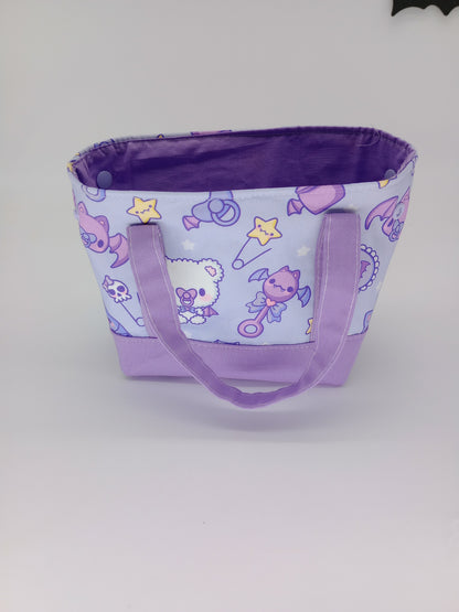 baby bats lavender v. 2 mini tote