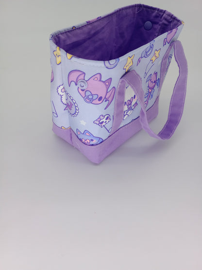 baby bats lavender v. 2 mini tote