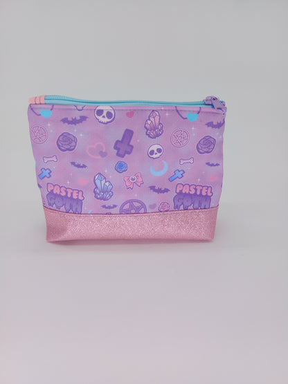 pastel goth lavender v. 3 boxy pouch