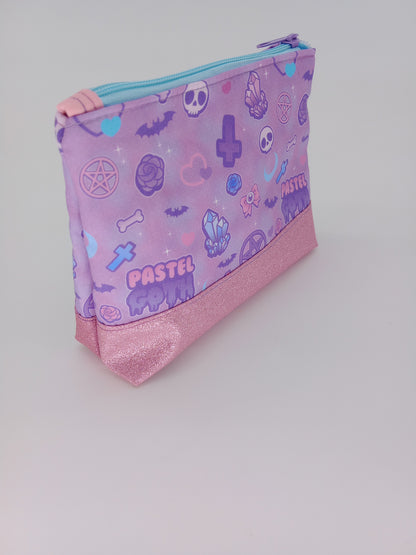 pastel goth lavender v. 3 boxy pouch