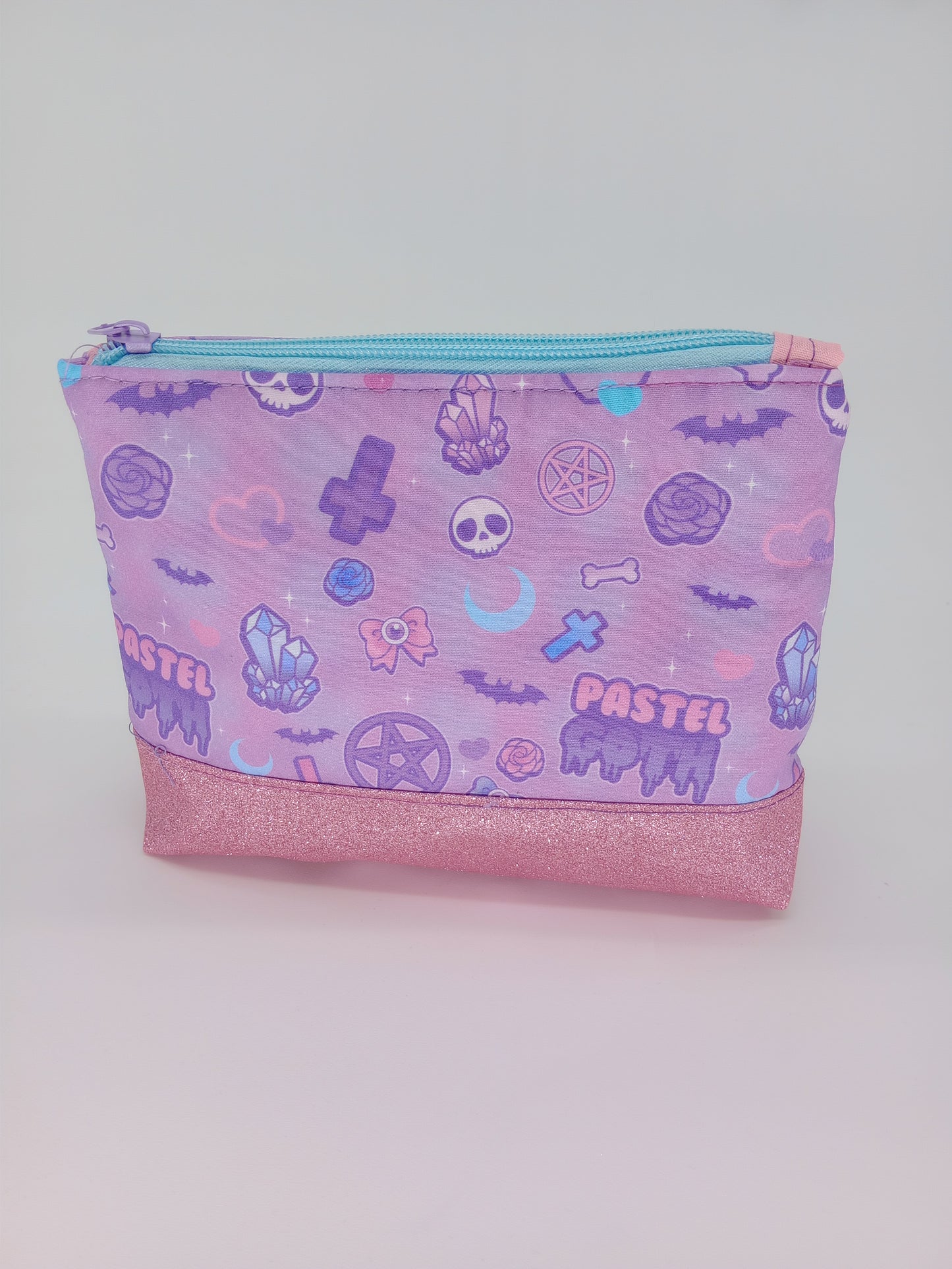 pastel goth lavender v. 3 boxy pouch