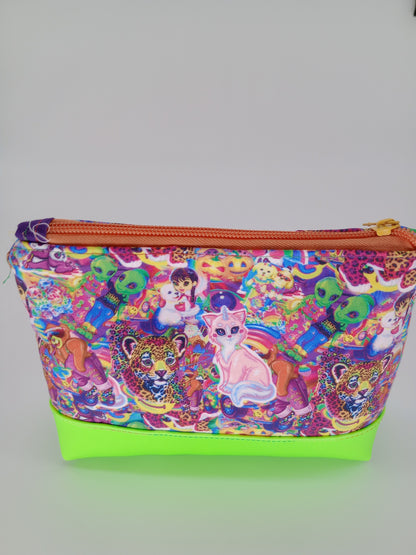 rainbow nostalgia v. 4  boxy pouch