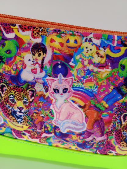 rainbow nostalgia v. 4  boxy pouch