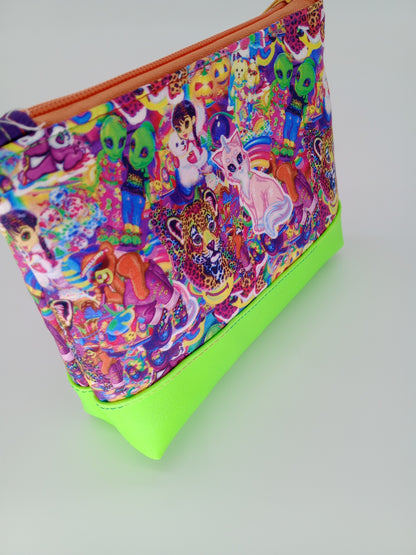 rainbow nostalgia v. 4  boxy pouch