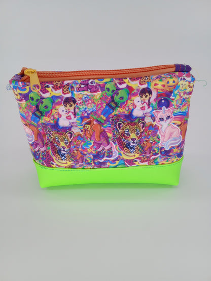 rainbow nostalgia v. 4  boxy pouch