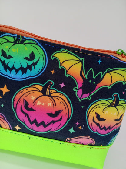 green meanies v. 4 boxy pouch