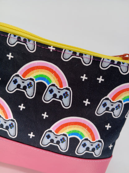 rainbow gaymers v. 7 boxy pouch