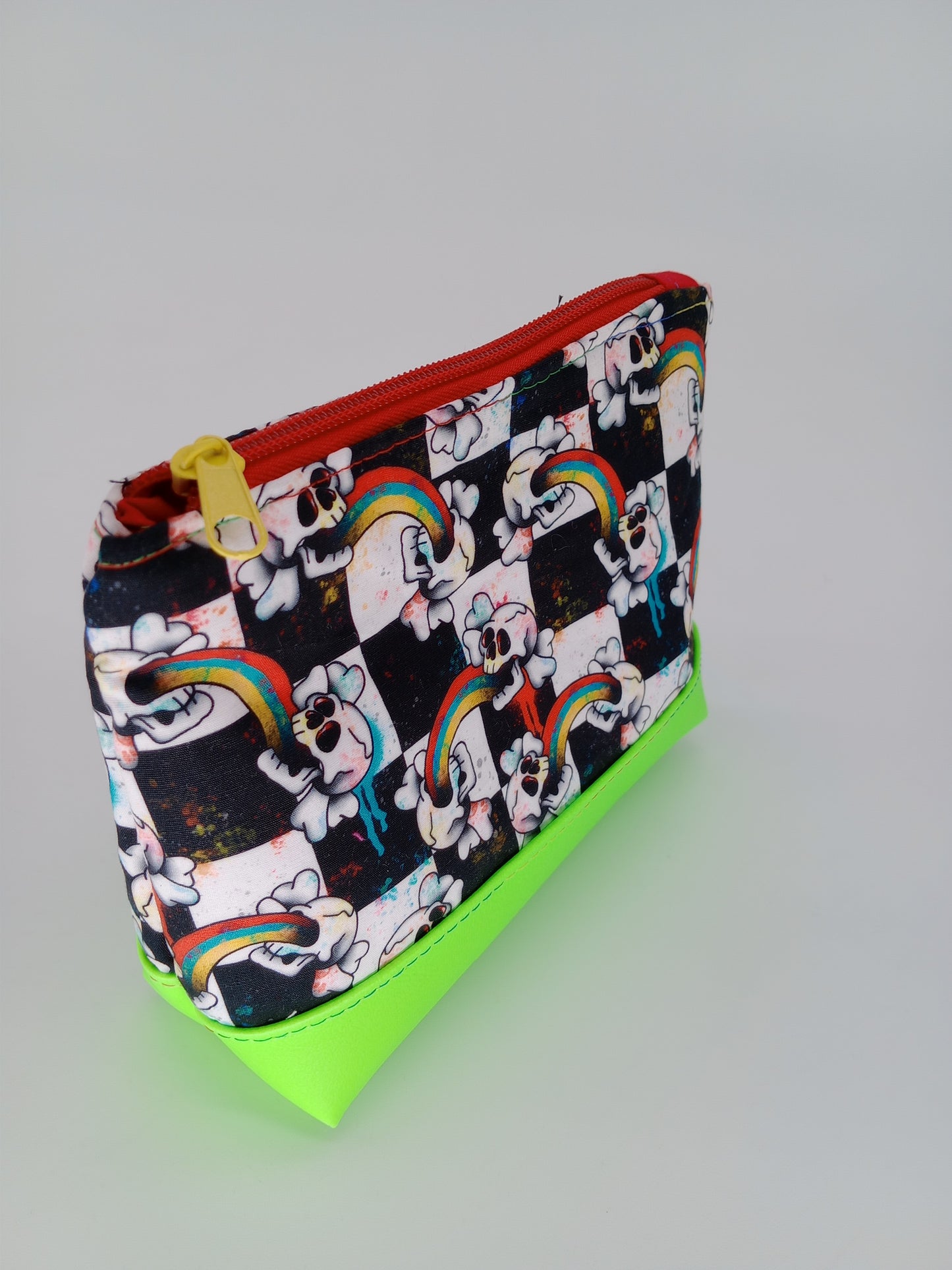 rainbow barf v. 3 boxy pouch