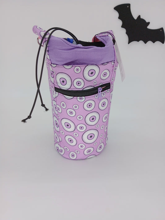 heart eyes Hyacinth water bottle carrier