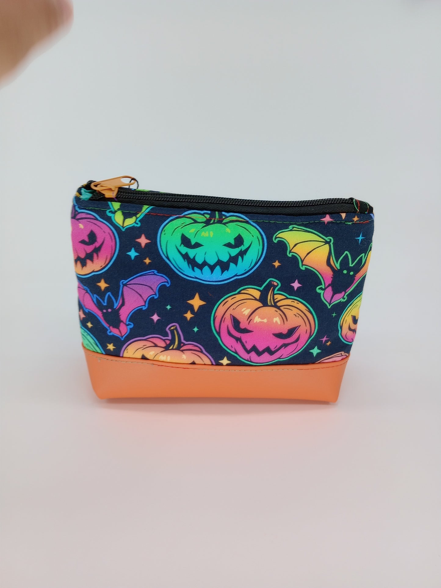 green meanies v. 5 boxy pouch