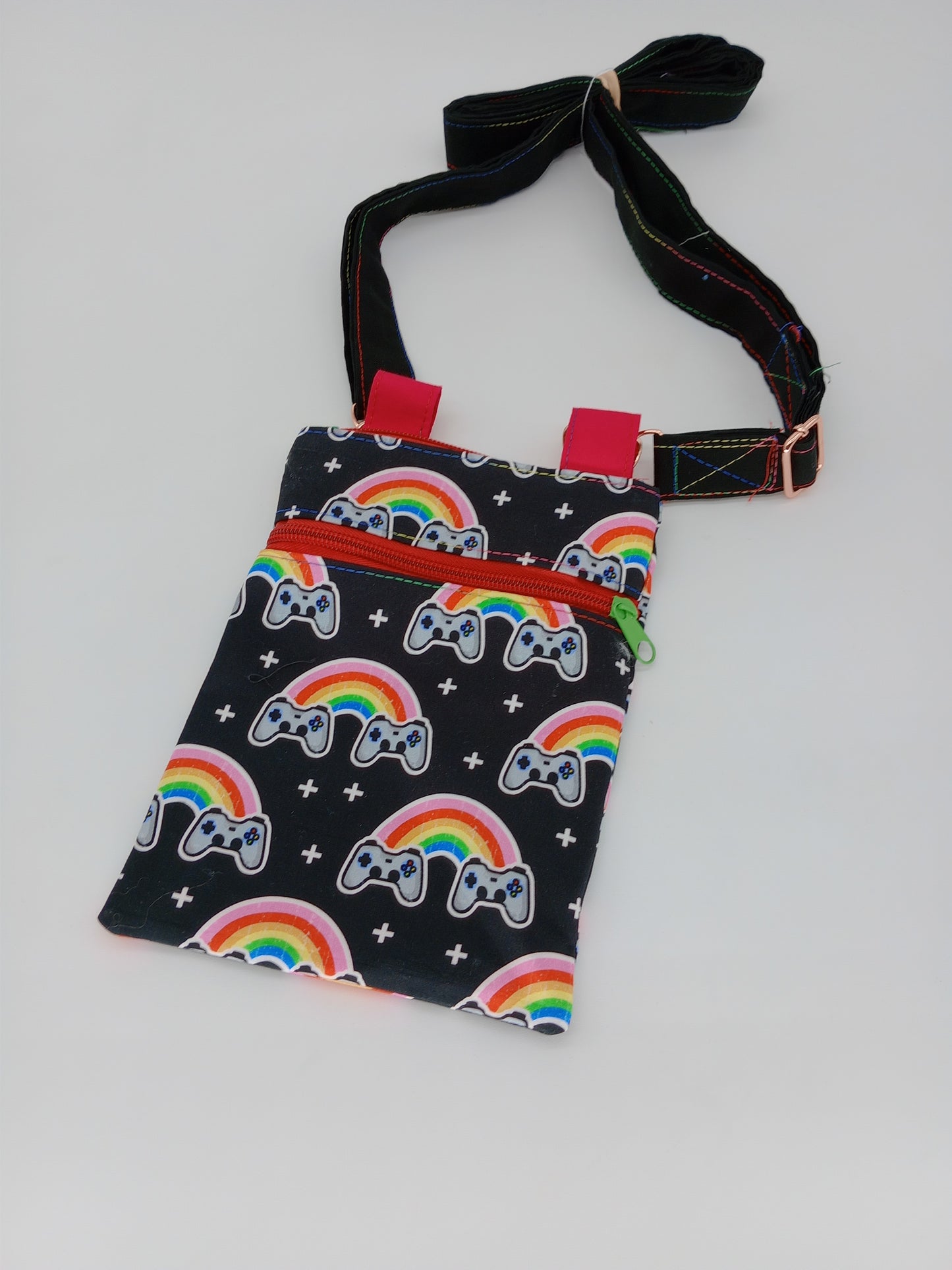 rainbow gaymers Lobelia mini crossbody