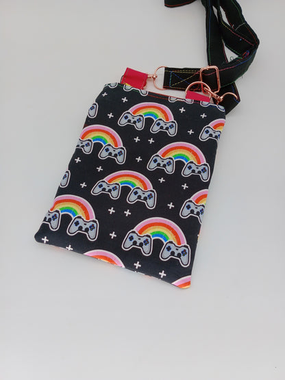 rainbow gaymers Lobelia mini crossbody