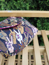 Load image into Gallery viewer, diverse peace sign Pandora dice bag